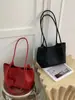 Bolsa Casual de Grande Capacidade para Mulheres 2026 Verão Nova Bolsa Tote Cor Sólida Personalizada Moda Ombro Sob o Braço
