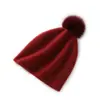 Gorro de Punto Mezclado con Lana Otoño e Invierno Nuevo Moda Femenina Casual Protección para las Orejas Gorro de Montón Cálido Moda Gorro de Lana