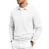 Moletom polo esportivo casual masculino jacquard texturizado solto de outono pesado transfronteiriço europeu e americano da Amazon