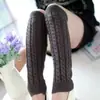 Meias Sobrepostas Jk Socks Médias Outono e Inverno Meias de Perna Tricotadas Novas Simples Femininas Sexy Meias Modeladoras de Panturrilha