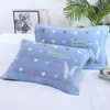 Algodón de Gasa de Alta Gama para el Hogar Par de Toallas para Almohada Cuatro Estaciones Pareja Suave Adulto Funda de Toalla Diadema para Cabeza de Almohada Toalla Individual para Almohada