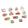 Natal Transfronteiriço Liga de Zinco Gota de Óleo Acessórios Pingente Papai Noel Pulseira Colar Acessórios de Joias Pingente