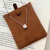 Cadena para Clavícula con Circonita Brillante de Lujo Ligero Lágrima de Elfo Estilo Caliente Nuevo 2026 Moda Versátil Gargantilla Simple para Mujeres