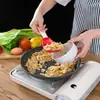 Cuchara de Cocina Multifuncional para Cocinar Cuchara para Moler Doméstica Rallador de Jengibre y Ajo Plástico Separador de Claras de Huevo Colador para Escurrir y Filtrar