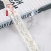 2.5cm Malla de Doble Capa Cadena de Ondas Encaje de Perlas Cincha Accesorios de Ropa