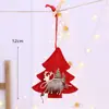 Decoración Navideña de Alce Regalos Accesorios Navideños de Comercio Exterior Decoraciones Redondas Creativas Colgante Navideño Transfronterizo para Árbol