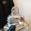 Bolso pequeño transfronterizo con temática de bolos para mujer, nuevo estilo 2026, bandolera versátil y elegante, bolso cruzado estilo Boston