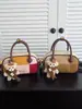 Elegante Bolso de Mano Xiaomi Niche 2026 Nueva Moda Bolso Tipo Bowling Merade para Viajes Diarios Bolso de Hombro Único Bolso Cruzado