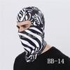Máscara de ciclismo a prueba de viento para motocicleta, para exteriores, para bicicleta, con estampado, para la cabeza, gorro, forro para casco