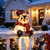 Nuevo producto transfronterizo: Decoración de Luces de Carámbano y Muñeco de Nieve WinterGlow - Luces decorativas con forma de muñeco de nieve y carámbano