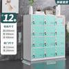 Librero para Estudiantes Gabinete Personal Vestidor Gabinete de Lata Gabinete de Almacenamiento para Jardín de Niños Casillero para Aula Escolar con Cerradura de Contraseña