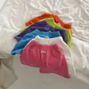 Calças Infantis 26 Novos Estilos Verão Moda Coreana Simples Versátil Calças Casuais para Meninos e Meninas Shorts de Cor Sólida