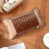 Almohada fresca de verano almohada de tallo de té seda de hielo almohada fresca de bambú almohada fresca de mahjong almohada antigua de ratán de bambú almohada de verano almohada individual de bambú