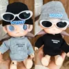 Ropa para Bebé 20cm Deseo del Corazón Ropa de Hermana Gazi Moda Fresca y Moderna Sudadera Gorro Gafas Set Zsiga Repuesto