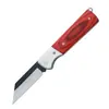 Herramienta de Cuchillo de Injerto en Stock para Plántulas, Acero Inoxidable Acero al Manganeso Mango de Madera Navaja Plegable, Herramienta de Jardín para Árboles Frutales Plantas en Maceta