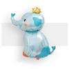 Nuevo globo de animal de dibujos animados elefante mono gato forma globo de película de aluminio decoración de escena de fiesta de cumpleaños