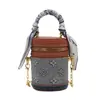 Bolso Transfronterizo para Niños Otoño e Invierno Nuevo Moda Europea y Americana Letra Mini Bolso Cilindro Exquisito Bolso Cruzado de Cadena para Niñas Moderno