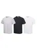 Eme Fácil Secado Rápido Malla Texturizada Cuello Redondo Manga Corta Verano Transpirable No Sudoroso Versátil Fitness Deportes Camiseta