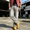 2026 AliExpress Verano Hombres Populares Calle Alta Americana Pantalones Casuales para Viajar Elegantes Jeans Grises Lavados
