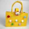 Internet Celebrity Felt Bag Acompanhando Bolsa de Presente Bolsa de Feltro dos Desenhos Animados Saco de Presente de Banquete de Casamento de Um Ano de Idade Logotipo Personalizado