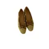 Sapatilhas de Ballet Estilo Fada Francesa com Saia e Laço para Mulheres 2026 Primavera & Outono Novos Sapatos Mary Jane Planos com Bico Redondo