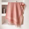 Chal Jacquard de Patrón Chino Wanzi de Doble Cara Guochao Otoño Invierno Engrosado Cálido Bufanda con Borlas Regalo Venta al por Mayor