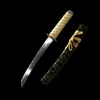 Traje de Guerreiro Chama Negra Comércio Exterior Atacado Zhoujiang Swordzhuang Espada de Aço Carbono Cidade de Longquan Espada Japonesa Forjada Sem Fio