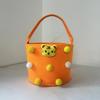 Nova Bolsa de Feltro com Boneca de Desenho Animado Atacado Bolsa Tote para Festa de Lua Cheia de Bebê e Banquete de Cem Dias Bolsa de Armazenamento para Feriado