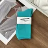 Calcetines de Colores para Niños Ins Súper Fire Morado Naranja Rojo Rosa Calcetines Medios Calcetines de Danza Moderna con Pantalones de Tiburón