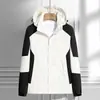 2025 Nueva Chaqueta con Capucha Impermeable a Prueba de Viento de Primavera y Otoño Abrigo con Capucha para Pareja Chaqueta Pequeña Top para Hombre