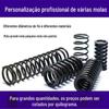 Mola grande, mola de compressão grande, mola de compressão, mola de pressão, mola de estágio, peneira vibratória, mola de reboque