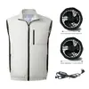 Novo Colete de Resfriamento, Roupa com Ar Condicionado sem Mangas, Proteção contra Calor e Resfriamento para Uso Externo no Verão, Roupas de Trabalho para Proteção do Trabalhador, Roupa de Pesca para Proteção do Trabalhador, Atacado Transfronteiriço