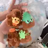 Celebridad de internet lindo capibara capibara colgante peluche juguete muñeca bolsa colgante llavero Muñeca Muñeca