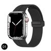 Nueva silicona magnética para iwatchs9 Apple Watch con S10 high sense applewatchs8765SE