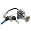 Cerradura de encendido para vehículos eléctricos, cerradura de grifo, cerradura de encendido, interruptor de llave, ranura interna, ranura curva, bloqueo de arranque, antirrobo, chapado en oro