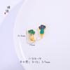 Fuerte retención de color Oro Vietnamita accesorios DIY astronauta astronauta golpe de suerte pulsera de mano collar colgante col repollo mujeres