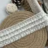 Renda 5,5CM renda de algodão elástica tricô acessórios de vestuário atacado pronta entrega acessórios de renda de algodão flores para roupas
