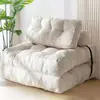 Sofá perezoso, sofá cama de sala de estar para una persona, sofá cama plegable, colchoneta de tatami para ocio, cómodo para relajarse, cama para perro de tamaño humano, sofá comprimido