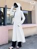Roupa de Proteção Solar para Mulheres, Novo Modelo Verão 2026, Cardigan Vestido de Proteção UV para Corpo Inteiro para Bicicleta Elétrica, Roupa de Proteção Solar Fina de Seda Gelada