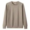 Sudadera de retazos de algodón Dison de 320 g, una prenda moderna y versátil para usar en capas, perfecta para uso casual en primavera y otoño, una prenda superior de algodón Dison para hombre