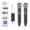 Micrófono Inalámbrico 2.4g Segmento V Anti-Aullido Escenario Karaoke Micrófono de Carga Tarjeta de Sonido Micrófono para Transmisión en Vivo Transfronterizo
