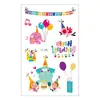 Nuevo Sticker de Tatuaje de Dibujos Animados Impermeable Original Lindo Niños Princesa Sueño Sticker de Tatuaje de Dibujos Animados Sticker de Tatuaje Divertido
