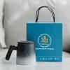 Taza de té de aspecto elegante, taza de oficina, taza de separación de té, taza de té, taza de cerámica con tapa, regalo de festival al por mayor
