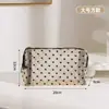 Bolsa de Cosméticos de Malla para Mujer, Portátil, de Viaje, Gran Capacidad, Bolsa de Almacenamiento para Artículos de tocador, Bolsa para Lápiz de Labios y Maquillaje, Estuche para Lápices de Estudiante, Bolsa de Almacenamiento