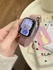 Nailon Delgado de Tejido Liso Adecuado para Apple Watch Generaciones 1-10 41 Tejido 49 Correa Iwatch11 Pulsera Elástica Se