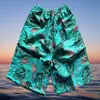 Pantalones de Playa para Hombre de Marca Casual Deportivos de Cinco Puntos para Casa Rafting Surf Playa Secado Rápido Pantalones Medianos Shorts de Puesto Callejero para Hombre