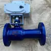 Válvula de Bola Eléctrica de Alta Temperatura QJ941M/F-16C Válvula Especial para Aceite Térmico YFJ41M-25C Cabezal Eléctrico Cabezal Neumático