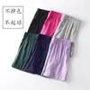 Calças Cropped de Modal Femininas Casuais Básicas Calças de Casa Calças Esportivas Dança Yoga Tamanho Extra Grande Largas Roupa Externa Calças Verão