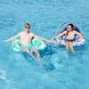 Tumbona de Piscina Grande Personalizada de Fábrica al por Mayor para Adultos, Juguete Inflable para el Agua con Toldo
