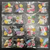 Pegatinas Estéreo 3D DIY Pegatinas para Teléfono Móvil Pegatinas para Taza Térmica Taza de Agua Pegatinas para Vasos de Plástico Adornos de Hebilla de Resina de Muñeco 3D